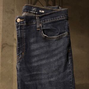 George Slim Fit Indigo Jeans
